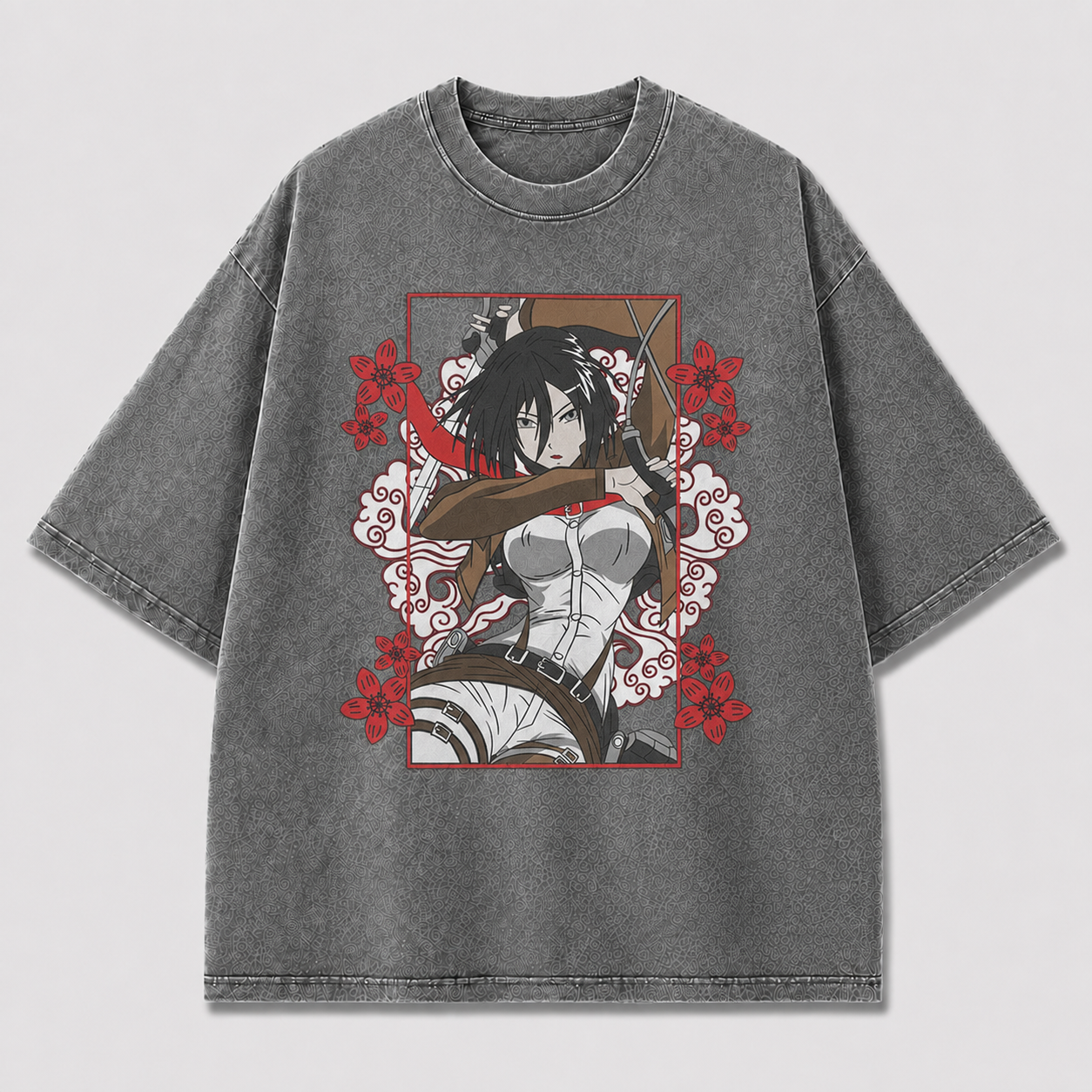 Red Blossom Warrior Graphic Tee