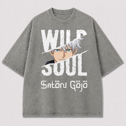 Wild Soul Typography Portrait Tee