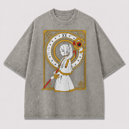 Fantasy Mage Clock Artwork Tee