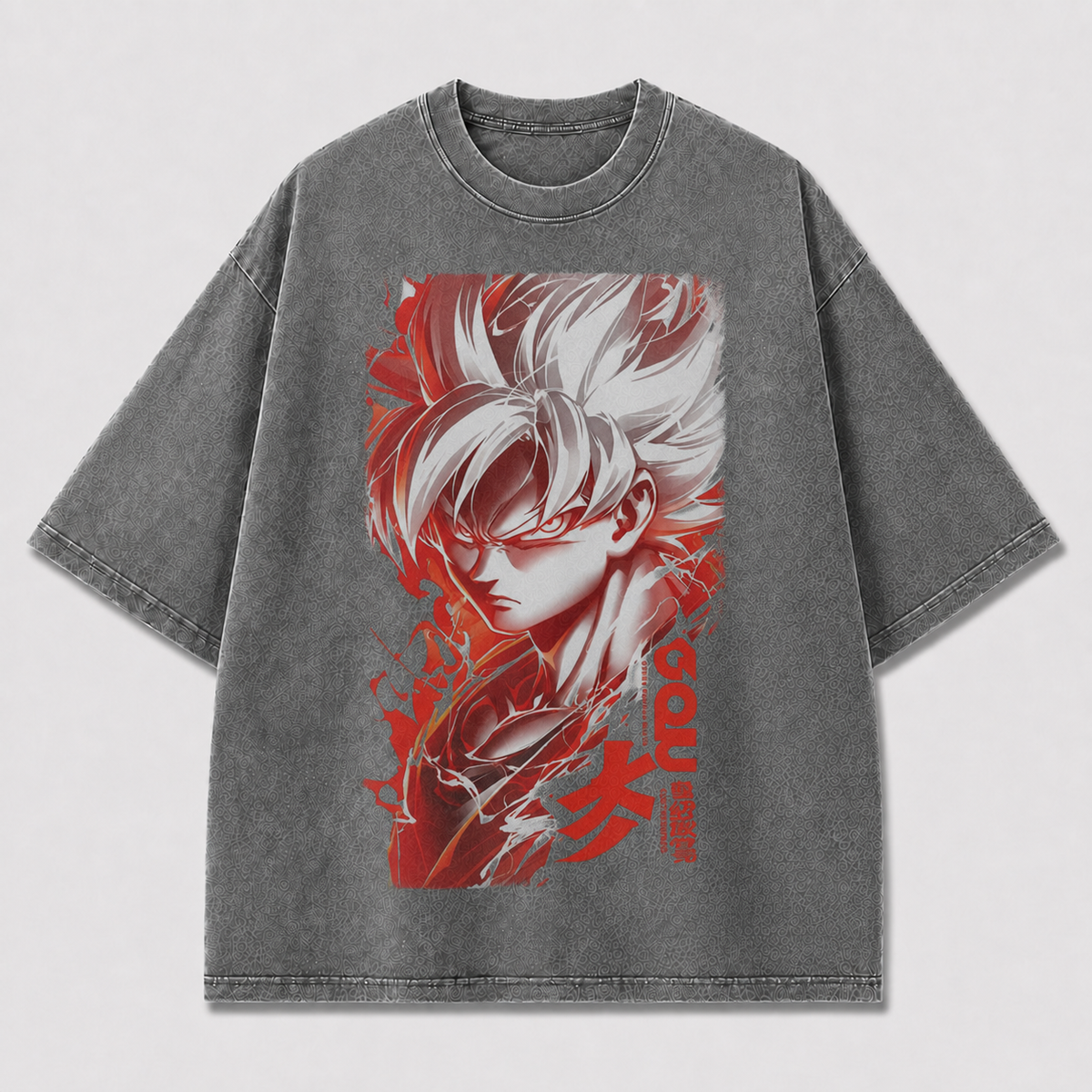 Red Energy Warrior Graphic Tee