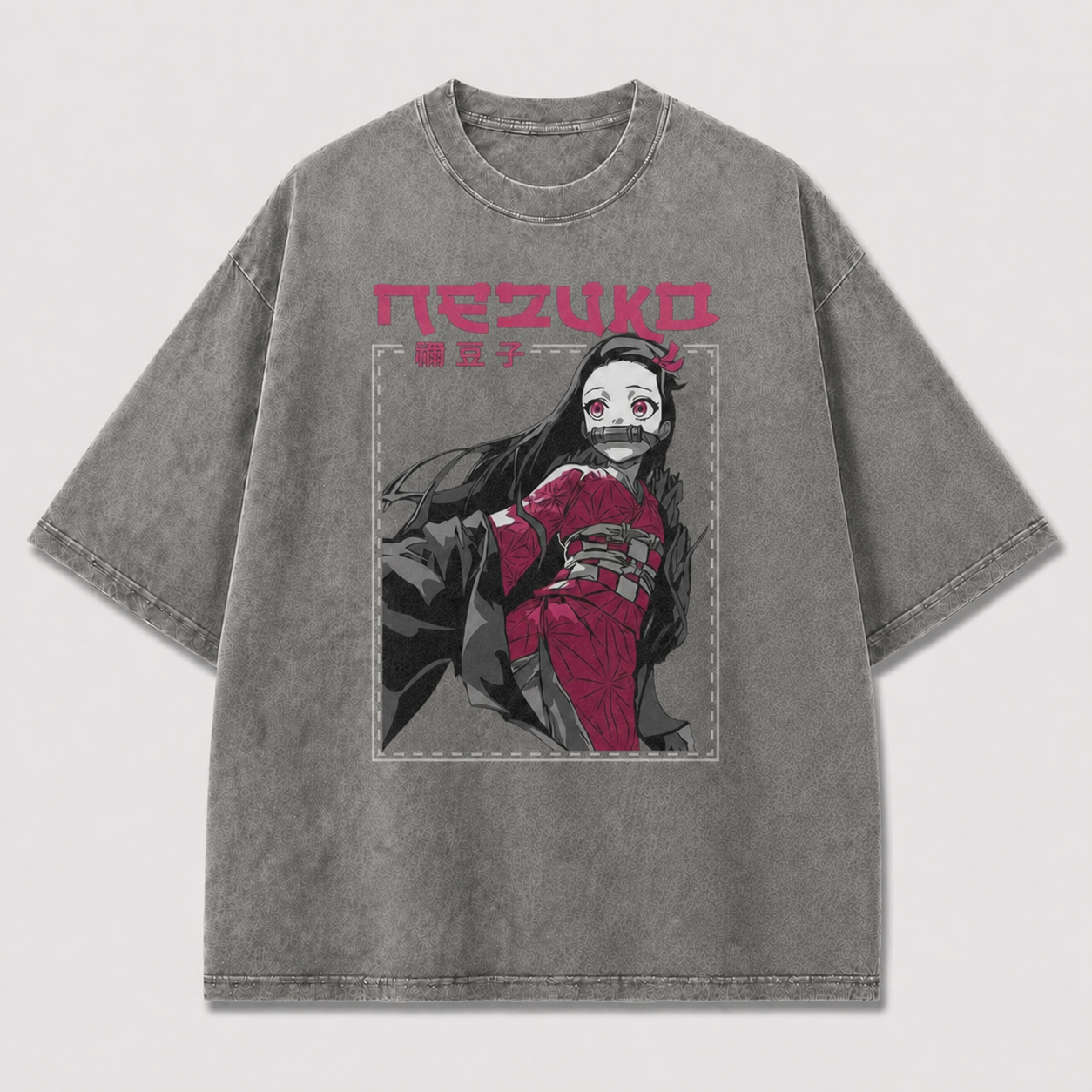 Pink-accented Bamboo Warrior Tee