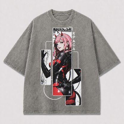 Tech-frame Heroine Portrait Tee