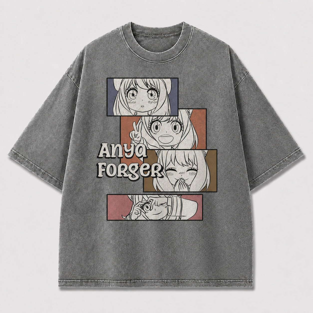 Cute Anime Panel Graphic Tee
