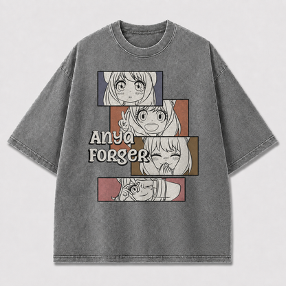 Cute Anime Panel Graphic Tee