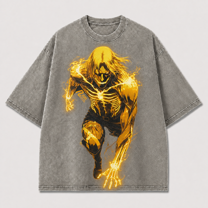 Glowing Titan Figure Tee