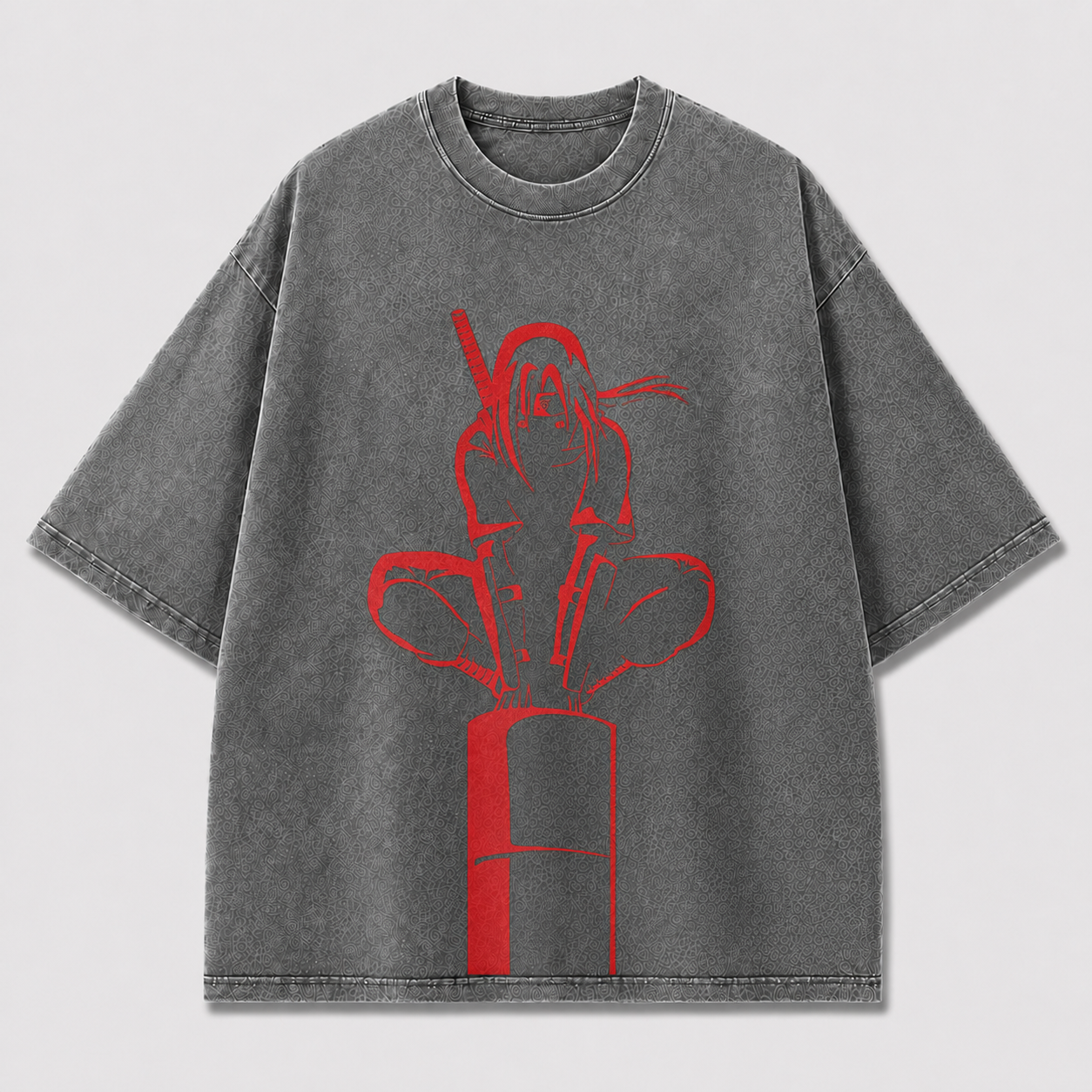 Crimson Shadow Graphic Tee