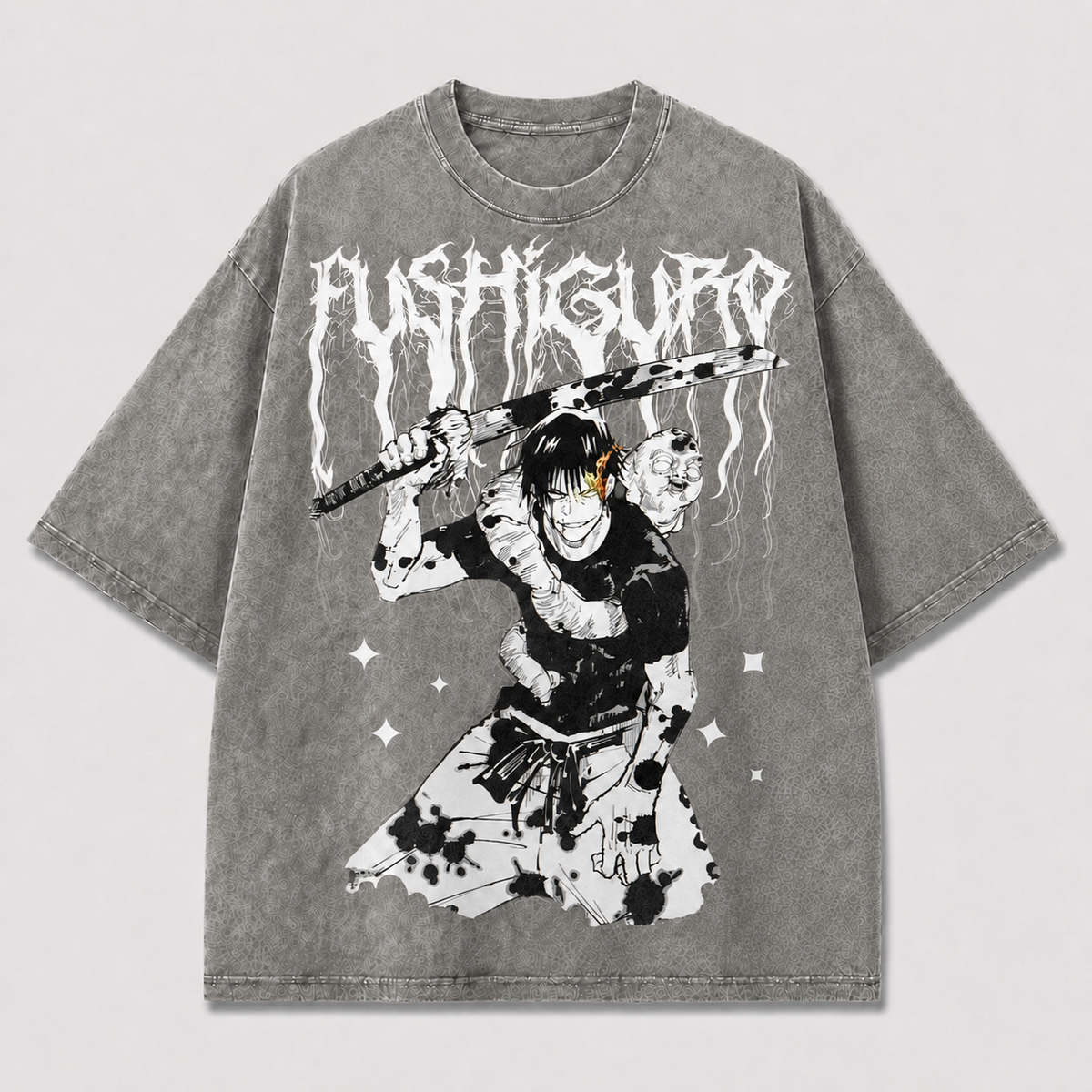 Distressed Dark Warrior Graphic Tee