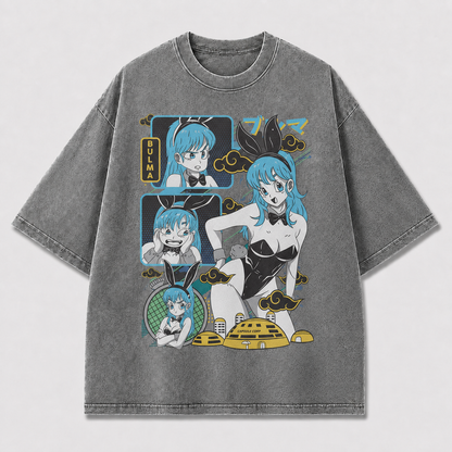 Blue Bunny Graphic Tee