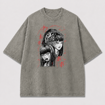 Dark Twin Portrait Graphic Tee