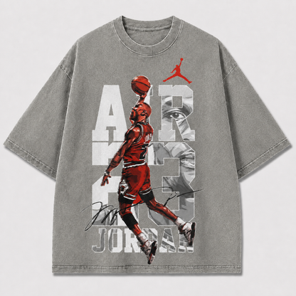 Airborne Basketball Legend Graphic Tee