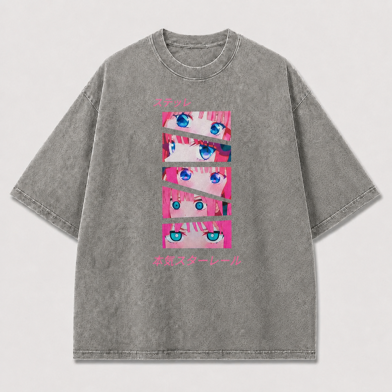Pink Vision Grid Graphic Tee
