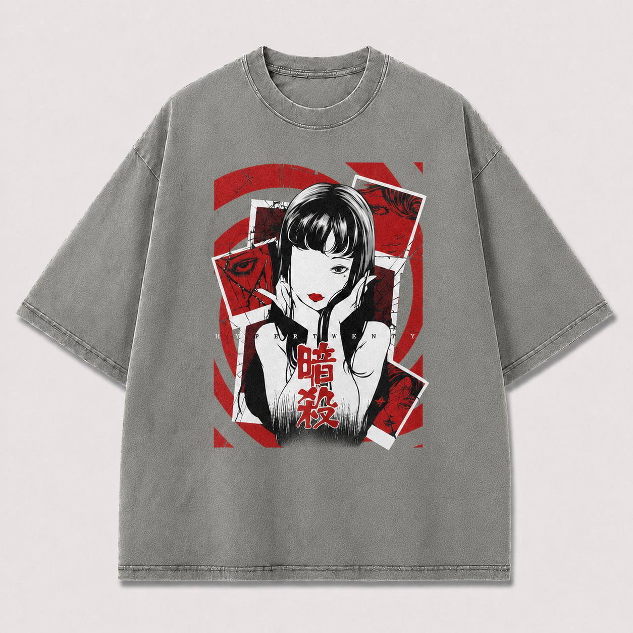 Crimson Portrait Graphic Tee