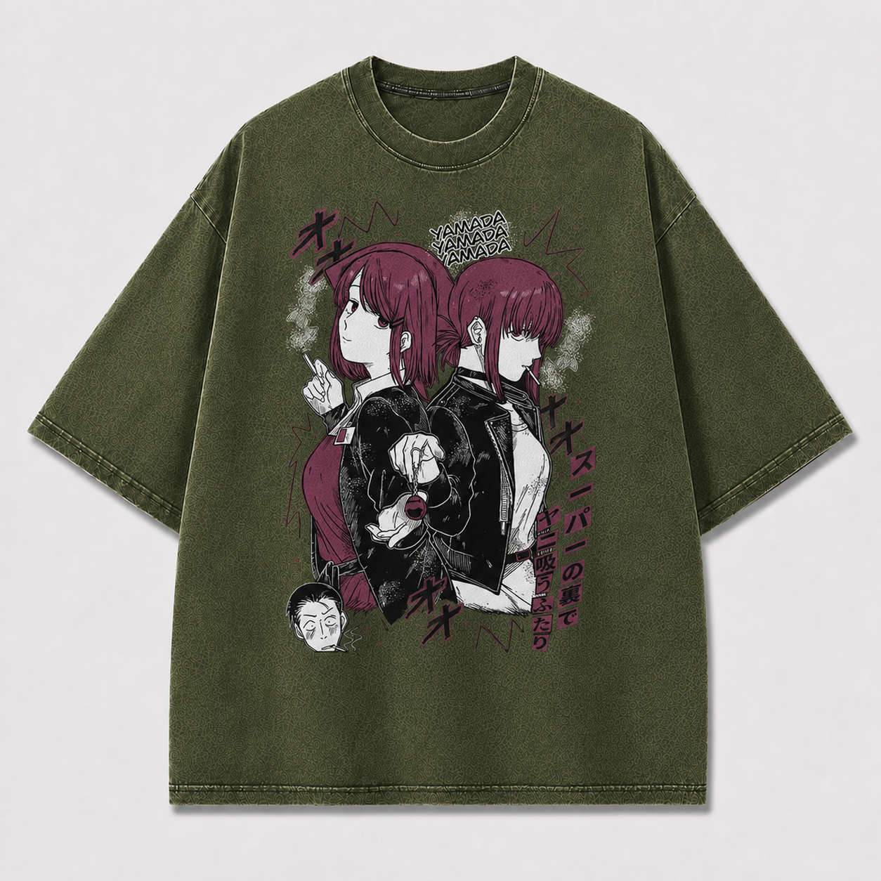 Dual Portrait Streetwear Graphic Tee