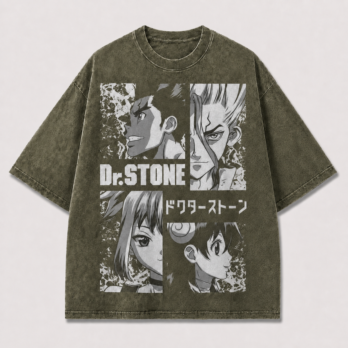 Science Adventure Manga Collage Tee