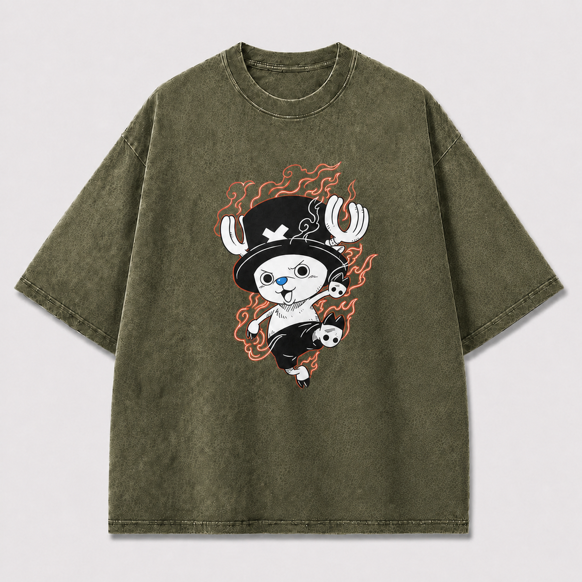 Flame Mascot Graphic Tee