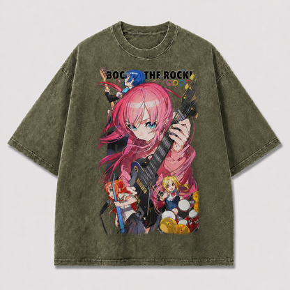 Rock Star Character Graphic Tee
