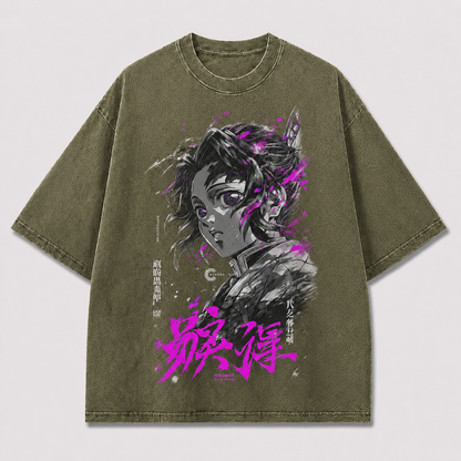 Violet Warrior Graphic Tee