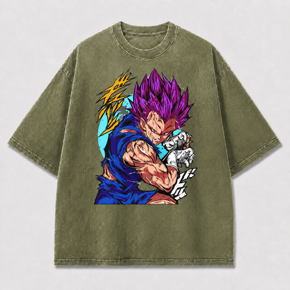 Purple Battle Warrior Graphic Tee