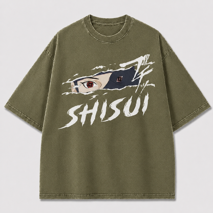 Crimson Torn Eyes Graphic Tee