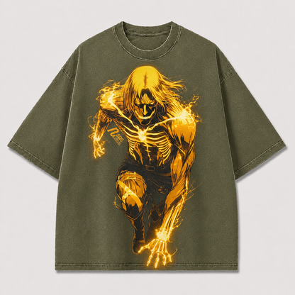 Glowing Titan Figure Tee
