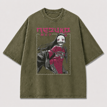 Pink-accented Bamboo Warrior Tee