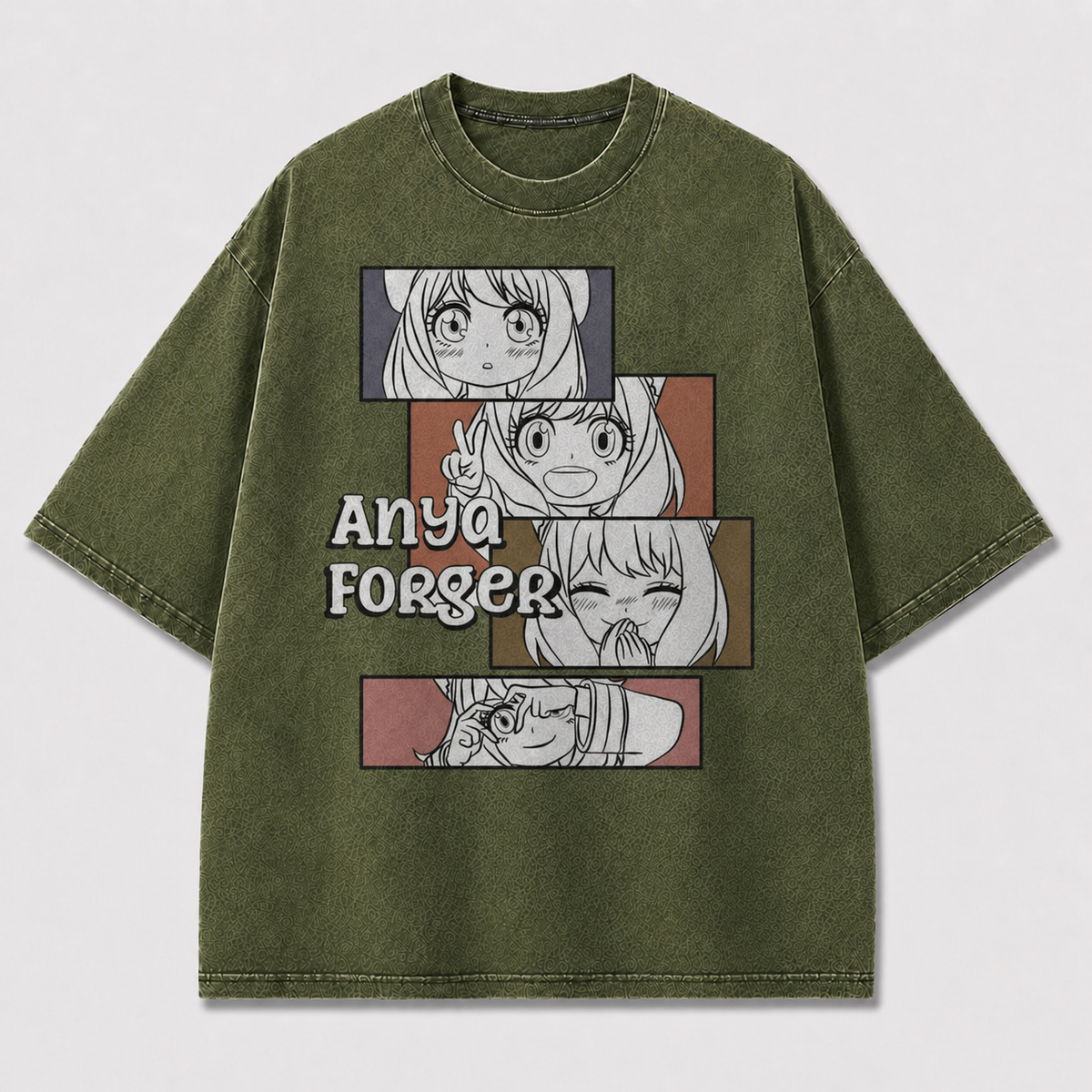 Cute Anime Panel Graphic Tee