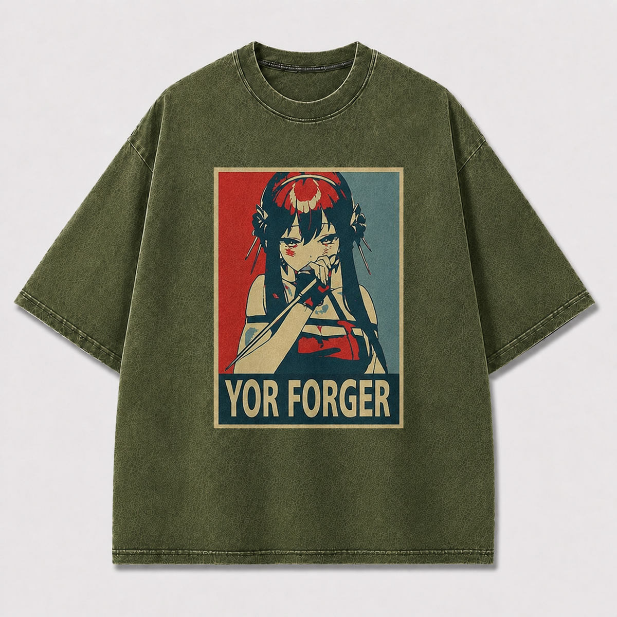 Retro Anime Portrait Graphic Tee