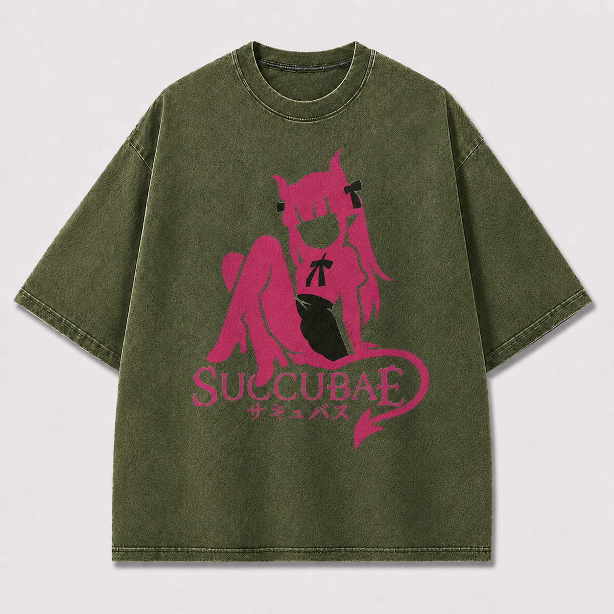 Pink Succubus Graphic Tee
