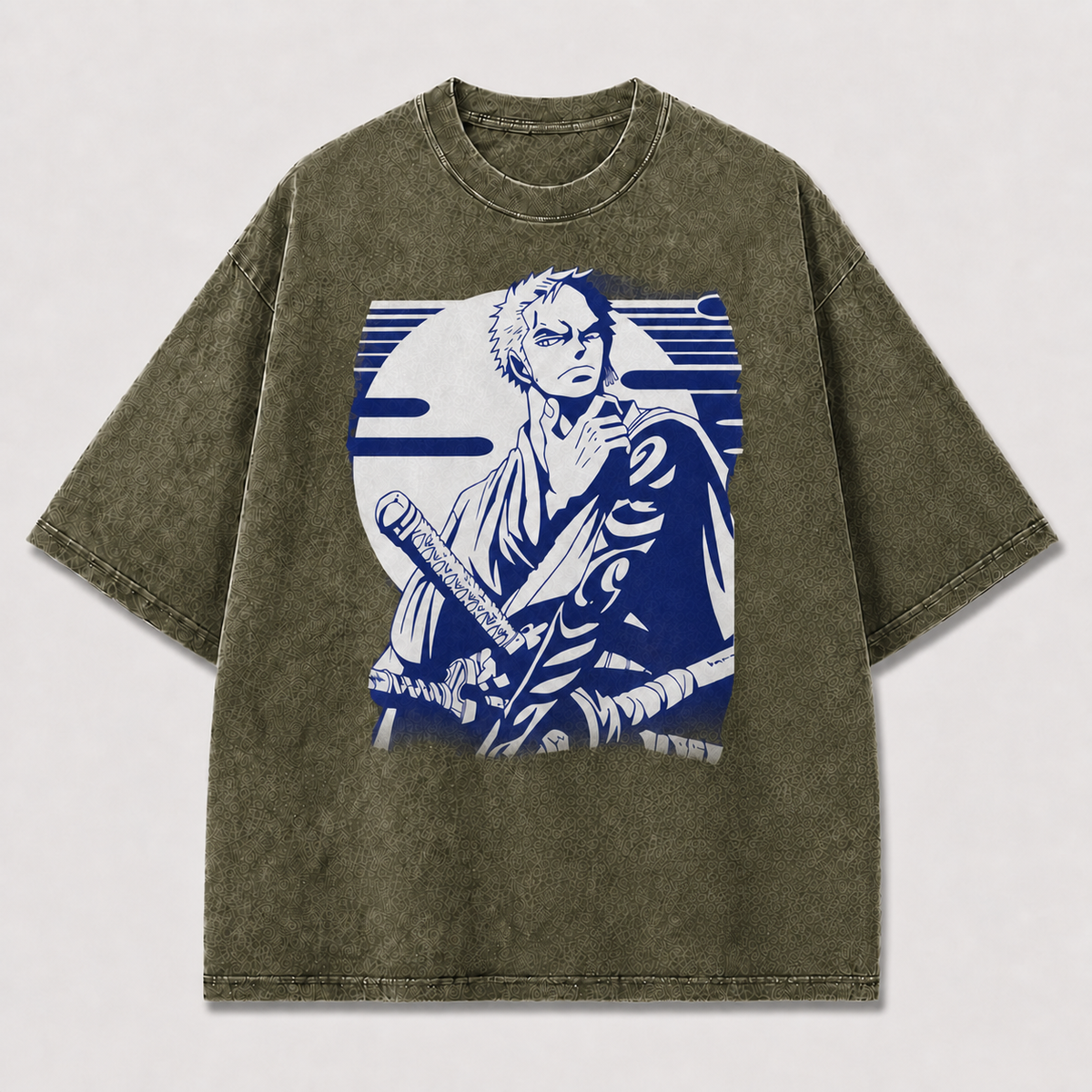 Blue Swordsman Graphic Tee