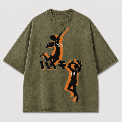Volleyball Duo Graphic Tee