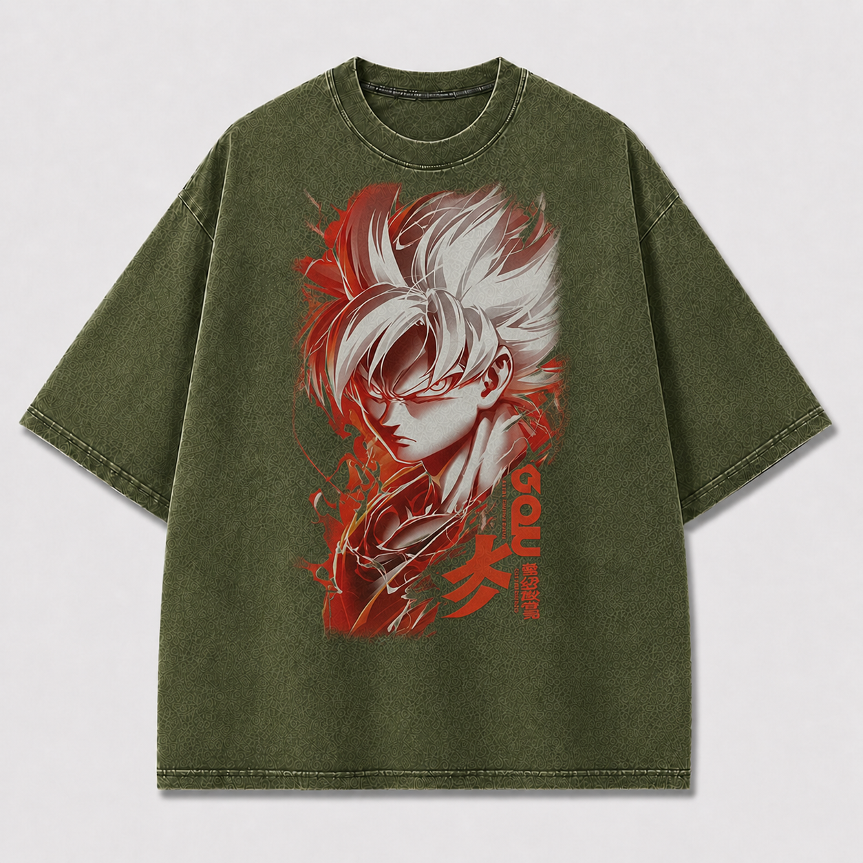 Red Energy Warrior Graphic Tee