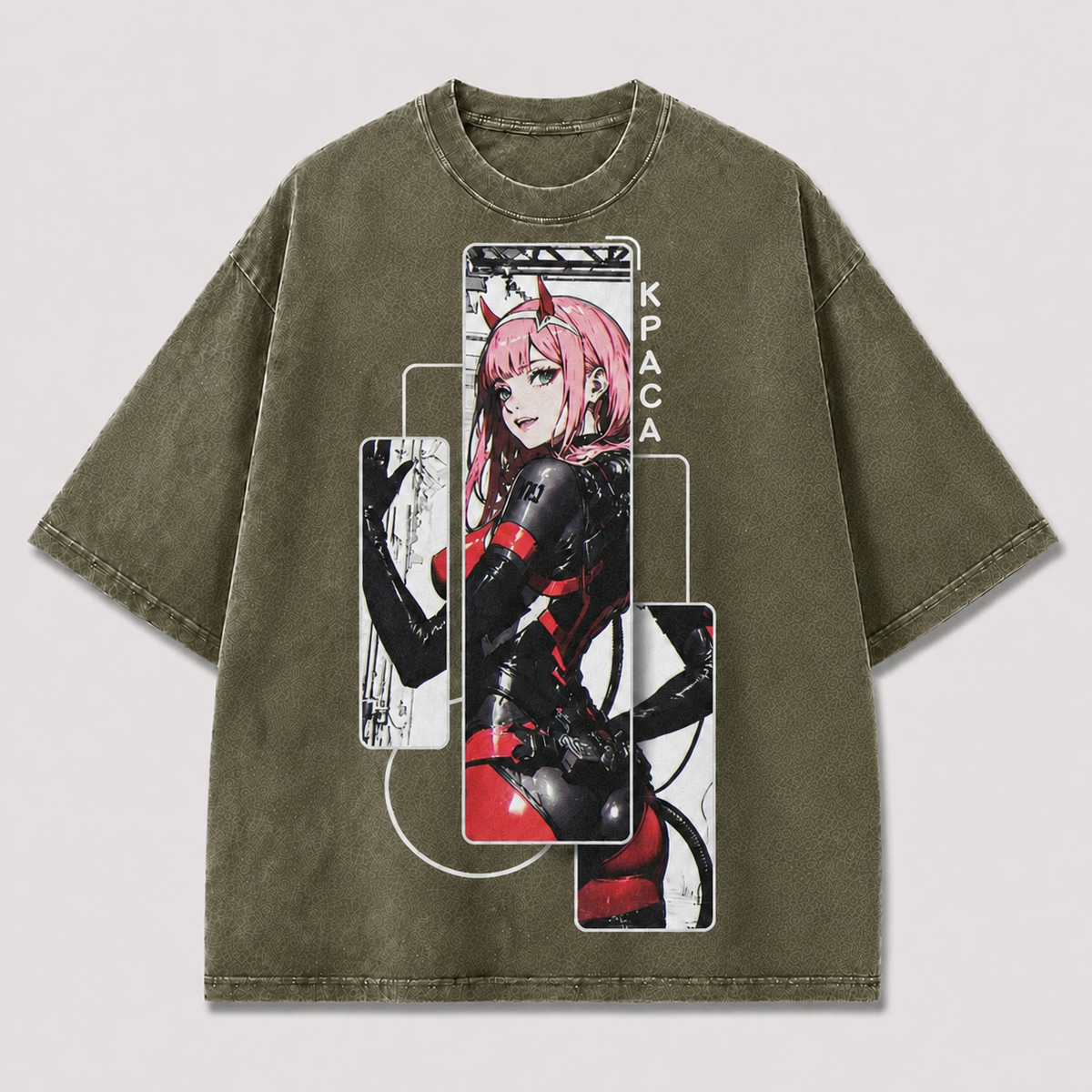 Tech-frame Heroine Portrait Tee