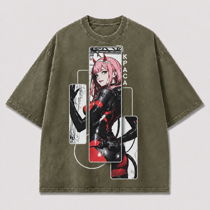 Tech-frame Heroine Portrait Tee