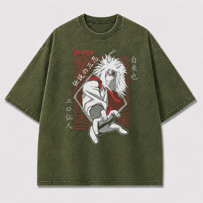 White-Haired Sage Graphic Tee