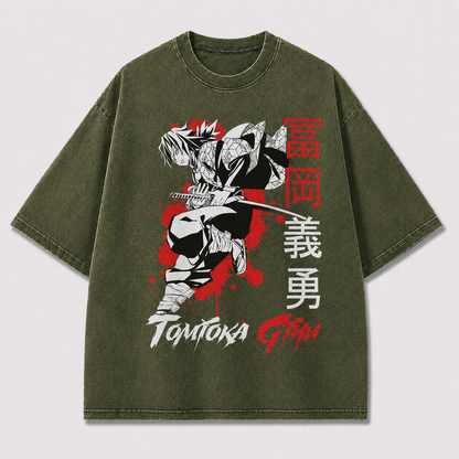 Red Samurai Warrior Graphic Tee