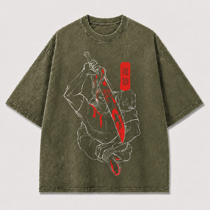 Crimson Ninja Graphic Tee