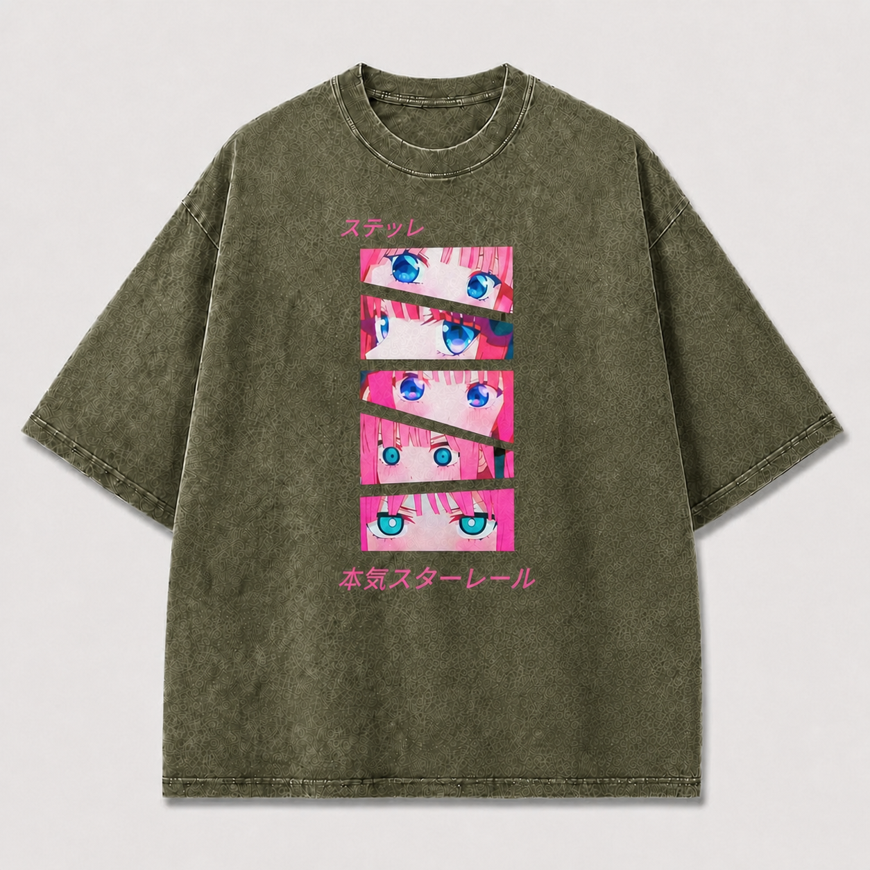 Pink Vision Grid Graphic Tee