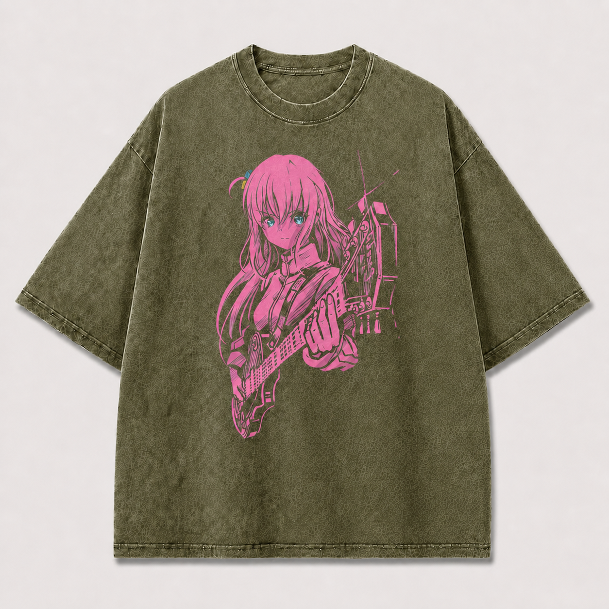 Pink Guitar Muse Graphic Tee