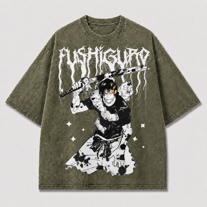 Distressed Dark Warrior Graphic Tee