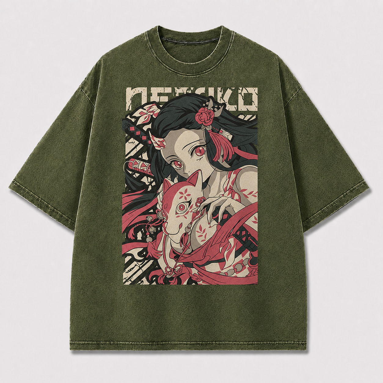 Fox Mask Portrait Graphic Tee