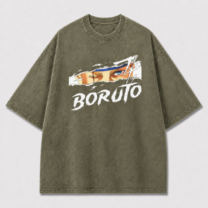 Torn Blue Eye Graphic Tee