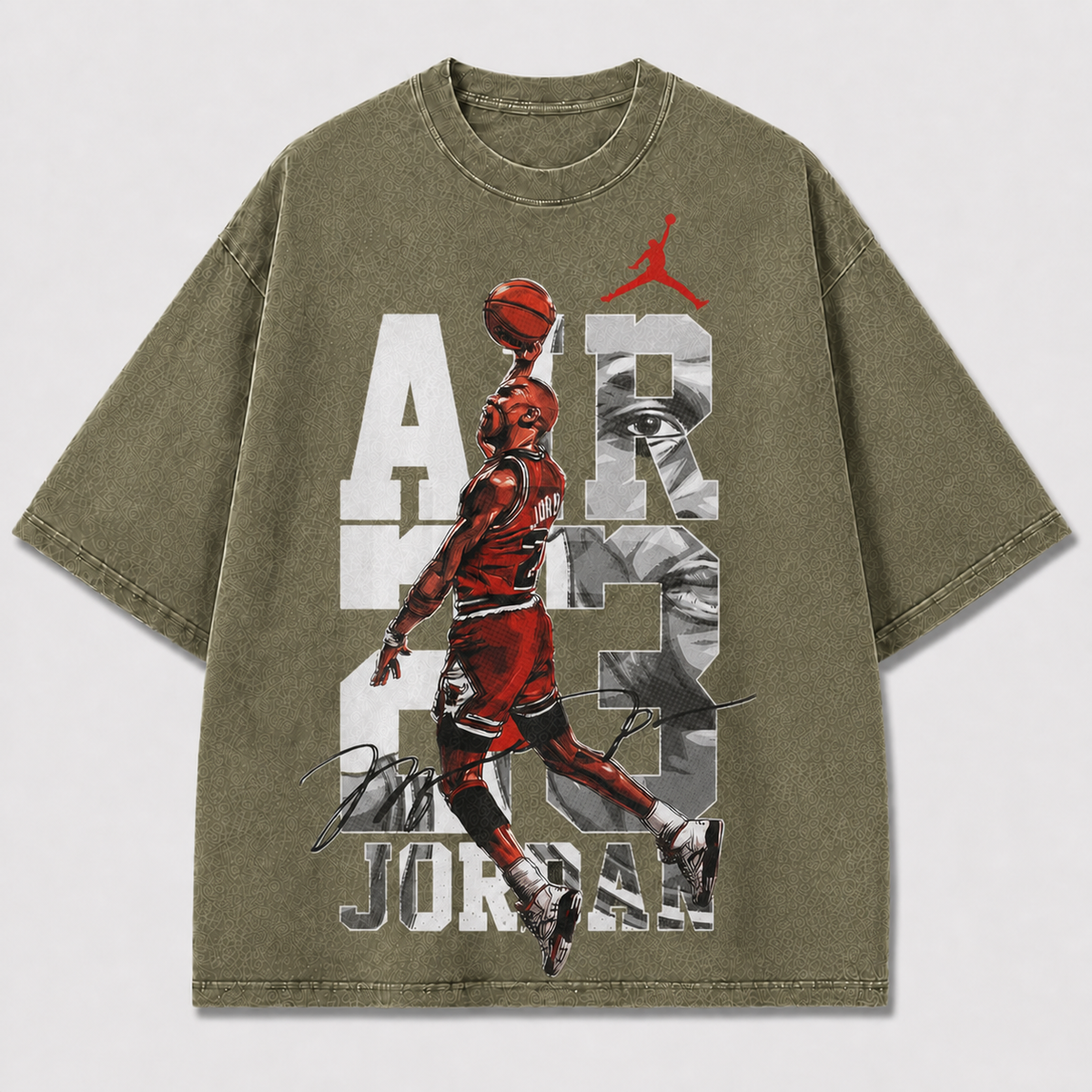Airborne Basketball Legend Graphic Tee