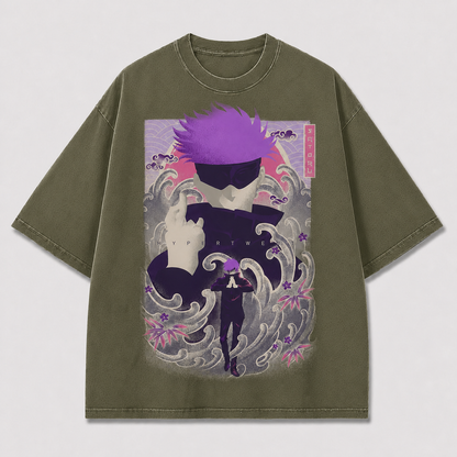 Whimsical Purple Sorcerer Tee